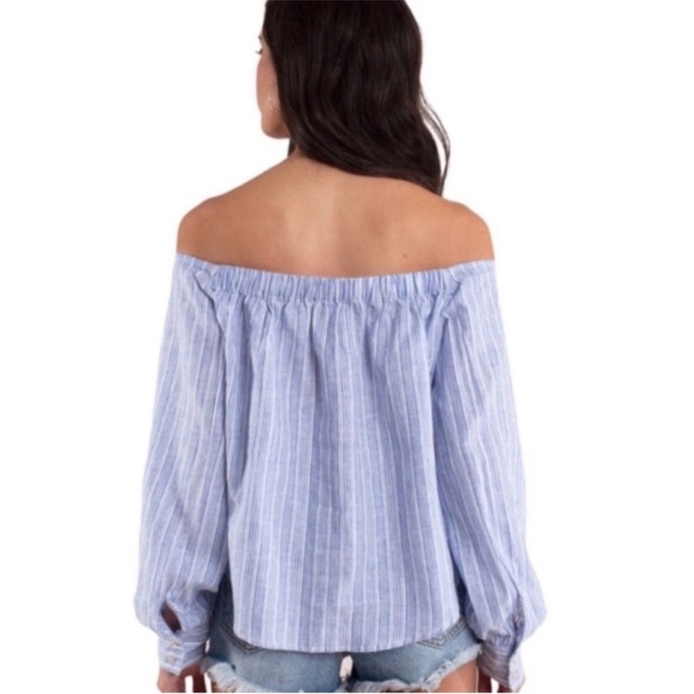 Free People womans Hello There Beautiful off shoulder top - Picture 3 of 8